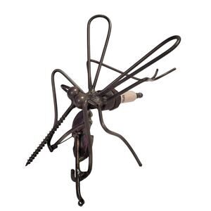 Spark Plug Bug Metal Mosquito Violin Unique Sculpture Artist Made